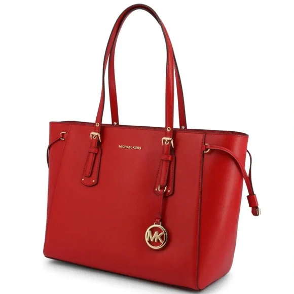 NWT Michael Kors Voyager MediumLeather Tote Bag